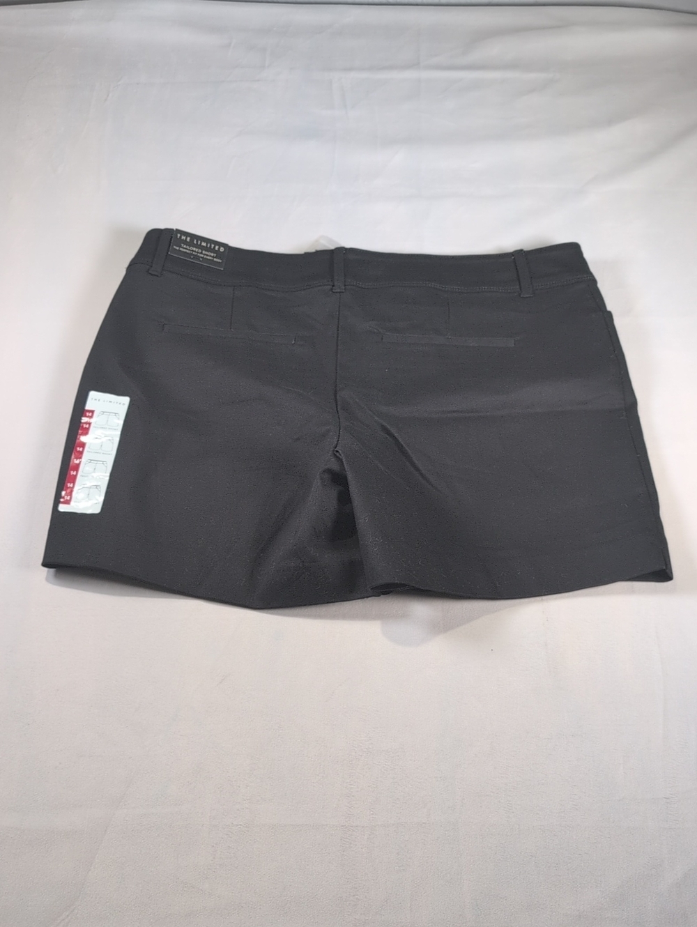 The Limited Black Tailored Shorts Size 14 - Picture 7 of 9